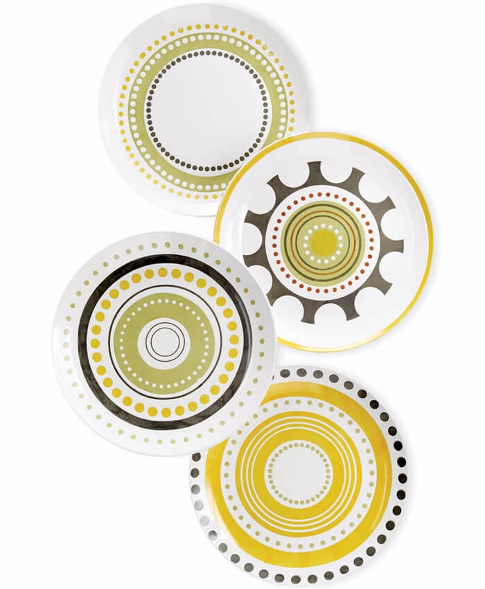 Rachael Ray Circles and Dots 16-Pc. Set, Service for 4